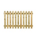 Holzzaun für Garten 180x100cm Zaun für Gemüsebeet Tiere Mini Verkauf