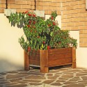 Holz-Blumenkasten für Garten, Balkon oder Terrasse 81x64x40cm Aktion