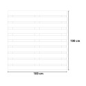 Holzfliesen für den Außenbereich 100x100cm Garten- und Terrassenboden Kiwi Angebot