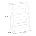 Ortolegno Schräg Hochbeet für Pflanzen Balkon Garten 67x46x100cm Angebot