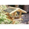 Vogelfutterhaus aus Holz mit Ständer Happiness Sales