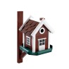 Vogelhaus aus Holz für den Garten, Party Rosso Verkauf