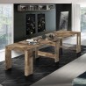 Ausziehbarer Esstischkonsole aus Holz 90x51-300cm Pratika Wood Aktion