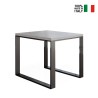 Ausziehbarer Esstisch Küche 90x90-180cm weiß Tecno Libra Verkauf