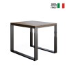 Ausziehbarer Esstisch Küche 90x90-180cm Tecno Libra Noix Verkauf