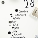 Magnetischer Wandkalender für Büro, Wohnzimmer und Küche Krok 3 Lagerbestand