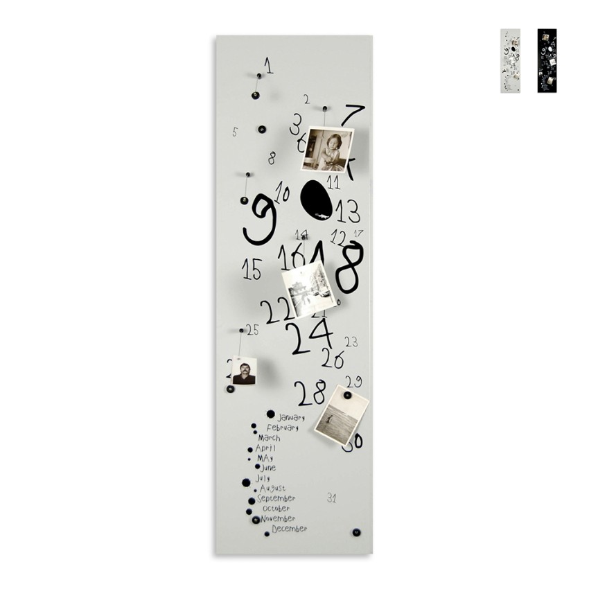 Magnetischer Wandkalender für Büro, Wohnzimmer und Küche Krok 3 Aktion