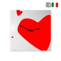 Moderne Wanduhr Herzdesign für Wohnzimmer und Küche AmOre Verkauf