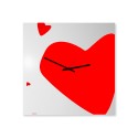 Moderne Wanduhr Herzdesign für Wohnzimmer und Küche AmOre Sales