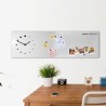 Magnetische Wandtafel Wanduhr modernes Design Büro Küche Loading Rabatte