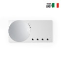 Wandorganizer mit Spiegel, Schlüsselhalter und Magnettafel Mirror&More Angebot