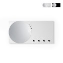 Wandorganizer mit Spiegel, Schlüsselhalter und Magnettafel Mirror&More Aktion