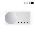 Wandorganizer mit Spiegel, Schlüsselhalter und Magnettafel Mirror&More Aktion