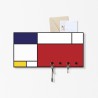 Mondrian moderne magnetische Kreidetafel Wand Schlüsselanhänger Sales