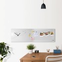 Wanduhr Magnetische Tafeluhr Büro Modernes Design Paper Plane Verkauf
