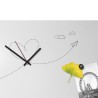 Wanduhr Magnetische Tafeluhr Büro Modernes Design Paper Plane Lagerbestand