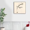 Wanduhr modernes Design Büro Wohnzimmer Küche Kandinsky Aktion