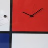 Mondrian magnetische Wandtafel modernes Design Wanduhr Katalog