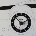 Magnetische Wandtafel-Uhr mit Schlüsselanhänger, modernes Design Cinquino Lagerbestand
