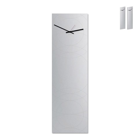Wandspiegel-Uhr modernes Design vertikal Narciso Aktion
