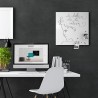 Moderne dekorative Magnettafel Wand Belleza es tu cabeza Verkauf
