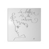 Moderne dekorative Magnettafel Wand Belleza es tu cabeza Sales