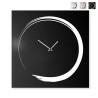 Moderner Wanduhren 80x80 cm dekorativ im japanischen Stil S-Enso Big Modell