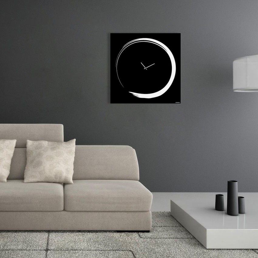 Moderner Wanduhren 80x80 cm dekorativ im japanischen Stil S-Enso Big Verkauf