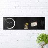 Magnetische Kalender-Wandtafel mit Uhr, horizontal, Design S-Enso Verkauf