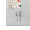 Vertikale Magnettafeluhr Wand, Kalender Design S-Enso Maße