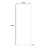 Vertikale Magnettafeluhr Wand, Kalender Design S-Enso Kauf