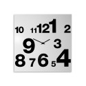 Wanduhr 50x50cm modernes abstraktes Design minimal Numbers Sales