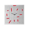 Moderner dekorativer quadratischer Wanduhr für das Wohnzimmer Crossword Verkauf
