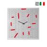 Moderner dekorativer quadratischer Wanduhr für das Wohnzimmer Crossword Angebot