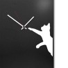 Wanduhr vertikal 30x100cm magnetisches Memoboard modernes Design Cat Auswahl