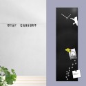 Wanduhr vertikal 30x100cm magnetisches Memoboard modernes Design Cat Eigenschaften