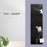 Wanduhr vertikal 30x100cm magnetisches Memoboard modernes Design Cat Eigenschaften