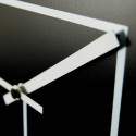 Quadratische Wanduhr 50x50cm geometrisches minimales Design Cube Sales