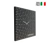 Wanduhr 50x50cm modernes Design Magnettafel Nice Time Angebot