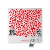 Dekorative Magnettafel in Herzform zur Wandmontage Lovestorming Sales