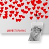 Dekorative Magnettafel in Herzform zur Wandmontage Lovestorming Rabatte