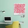 Dekorative Magnettafel in Herzform zur Wandmontage Lovestorming Aktion