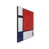 Mondrian Große Magnettafel modernes Design Wanduhr Sales