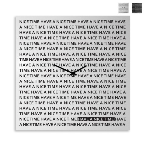 Wanduhren 80x80cm modernes Design Magnettafel Nice Time Big Aktion
