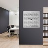 Wanduhren 80x80cm modernes Design Magnettafel Nice Time Big Rabatte