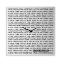 Wanduhren 80x80cm modernes Design Magnettafel Nice Time Big Angebot