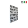 Dekorative magnetische Wandtafel romantisch Et-toi, tu m'aimes? Verkauf