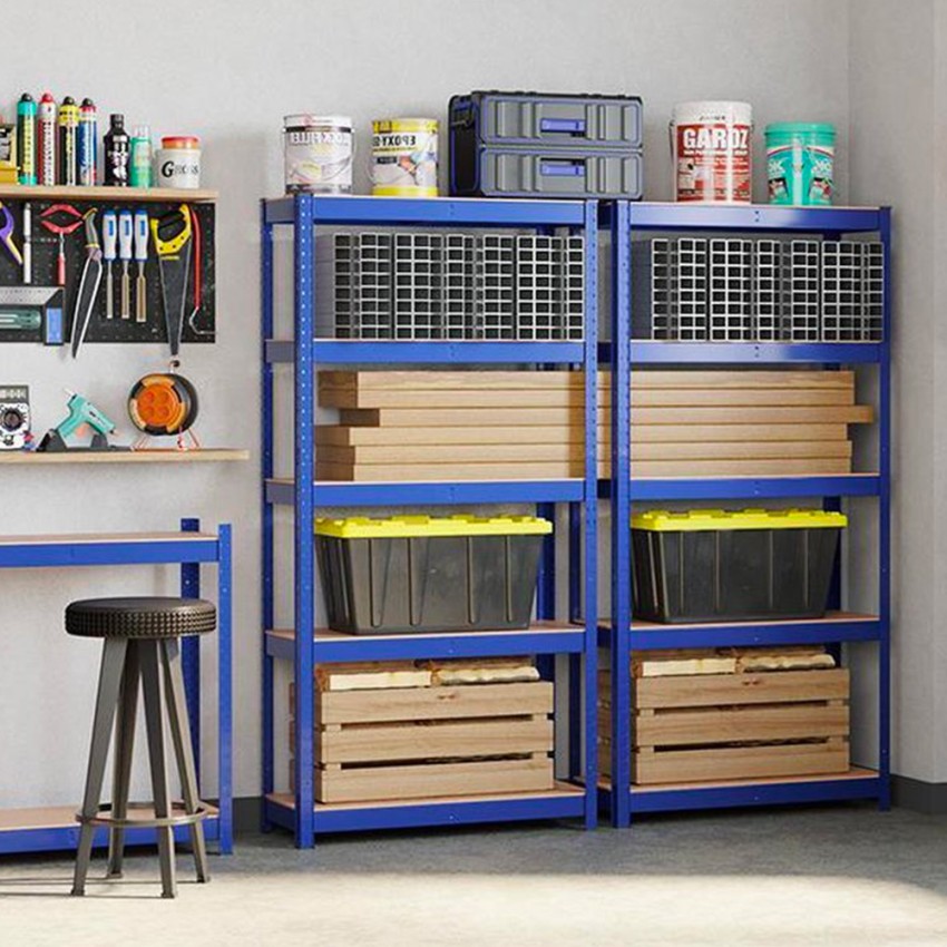 Metallregal mit 5 Regalen 180x90x40cm 950 Kg Element Xl