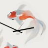 Wanduhr im japanischen Stil, modernes Design, Koi-Fische Sales