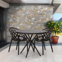 runder Tisch 80cm aus Polypropylen für Garten Küche Bar Restaurant Gang 80 Katalog